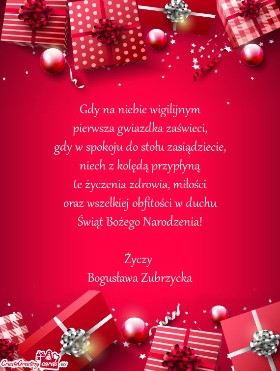 Bogusława Zubrzycka