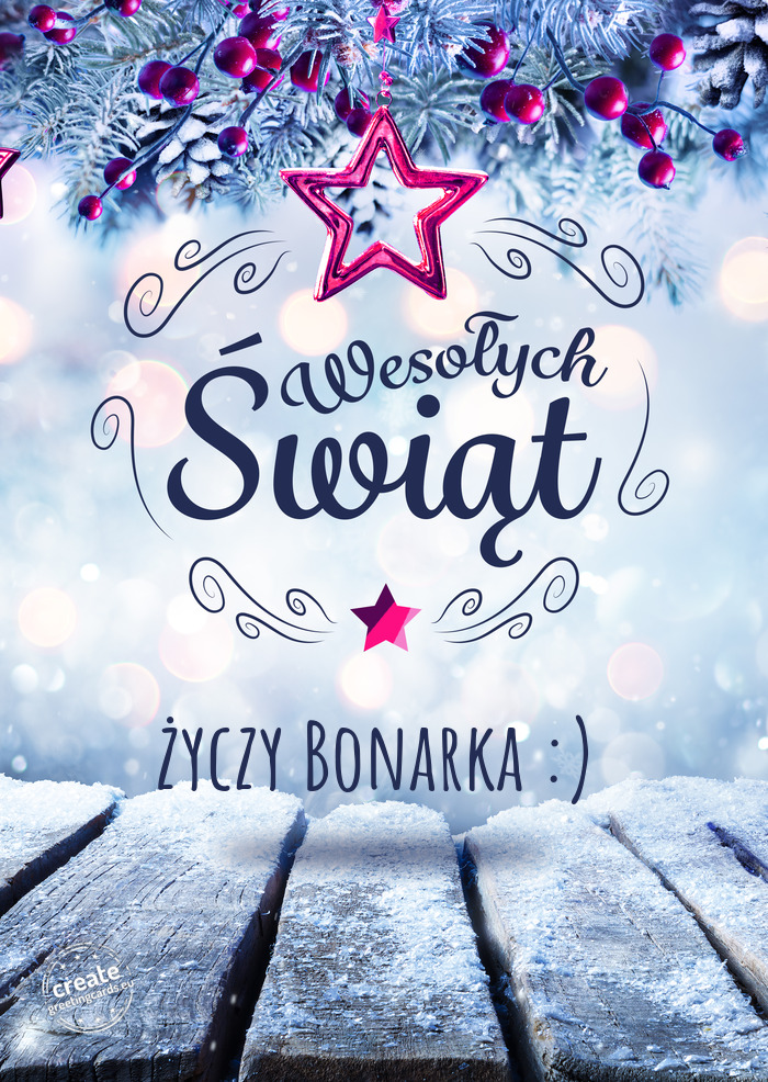 Bonarka :) Wesołych Świąt