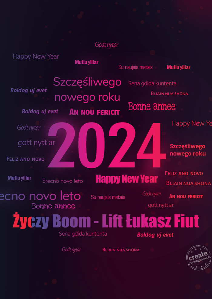 Boom - Lift Łukasz Fiut