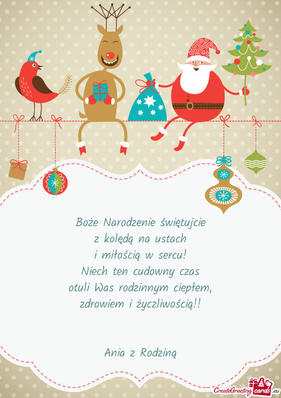 Boże Narodzenie świętujcie