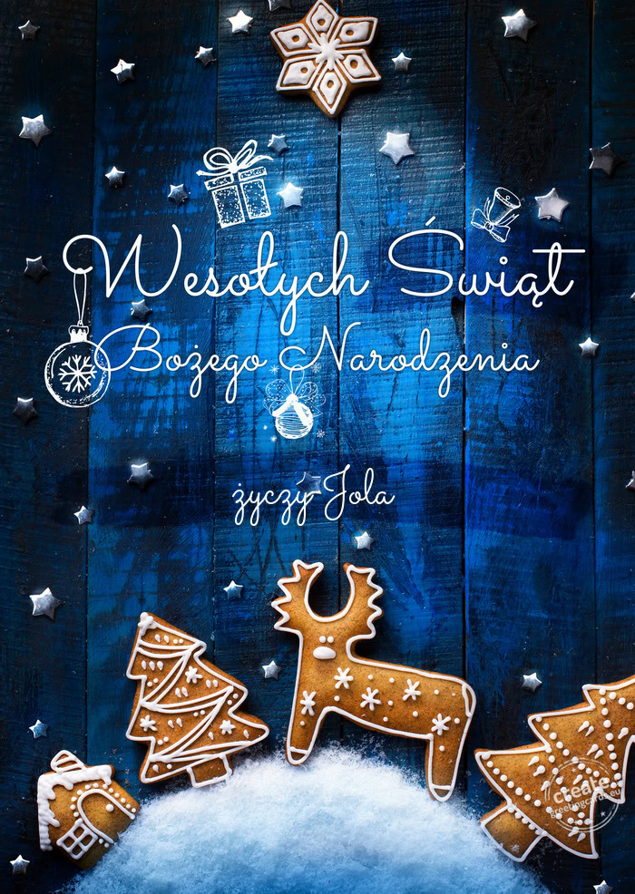 Bożego narodzenia Jola