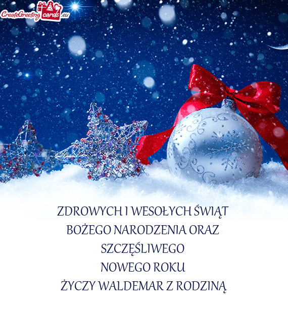 BOŻEGO NARODZENIA ORAZ