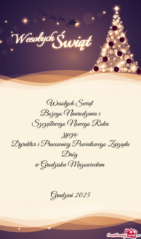 Bożego Nnarodzenia i