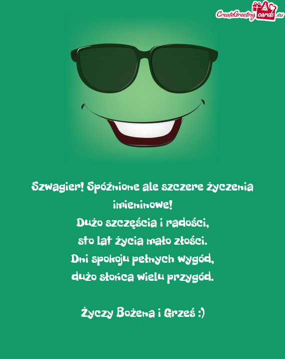 Bożena i Grześ :)