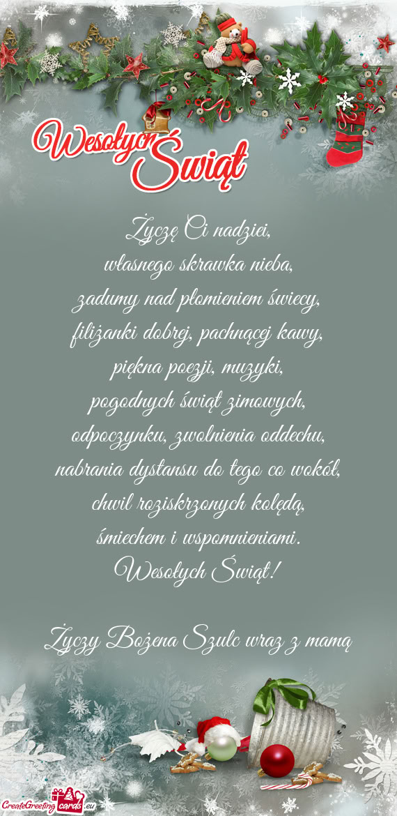 Bożena Szulc wraz z mamą