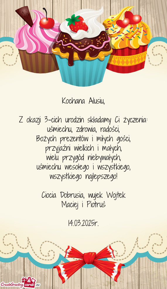 Bożych prezentów i miłych gości