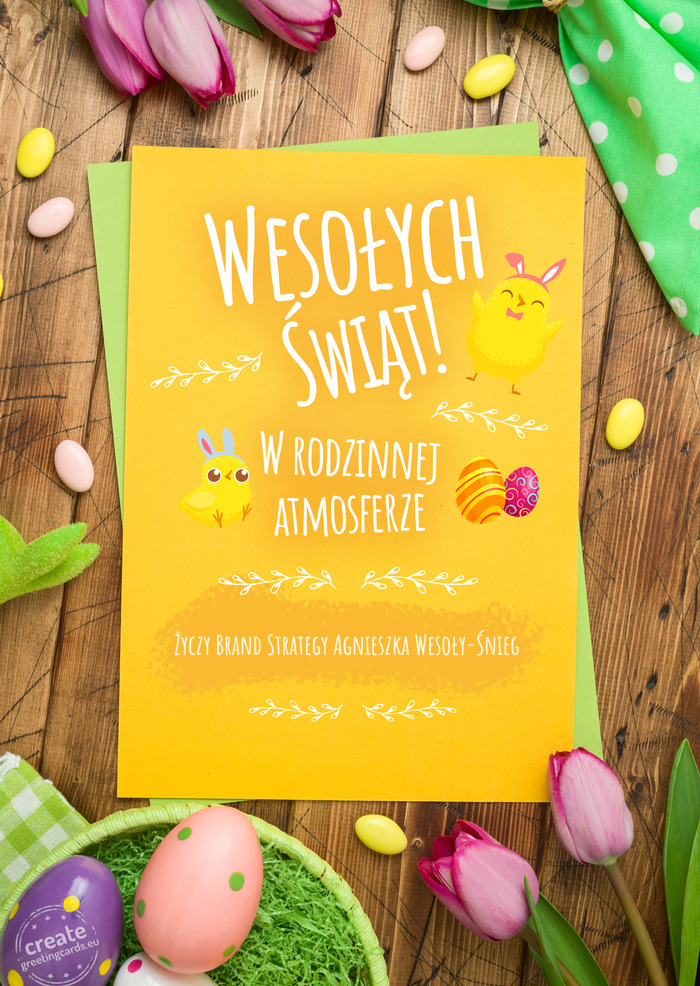 Brand Strategy Agnieszka Wesoły-Śnieg