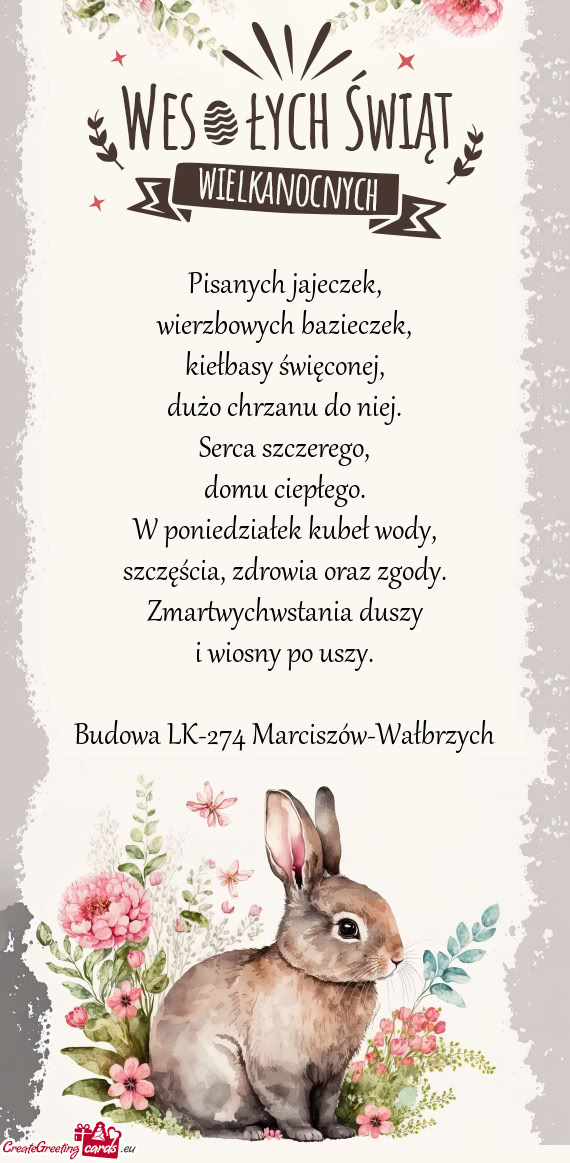 Budowa LK-274 Marciszów-Wałbrzych