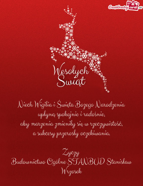 Budownictwo Ogólne STANBUD Stanisław Wrzosek