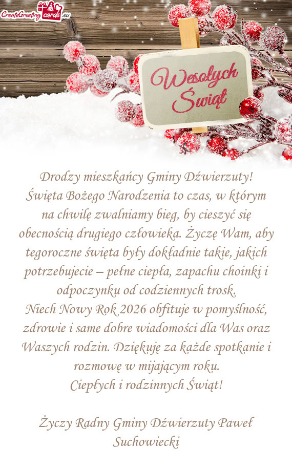 By cieszyć się obecnością drugiego człowieka