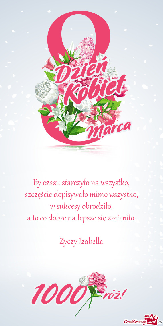 By czasu starczyło na wszystko,  szczęście dopisywało mimo wszystko,  w