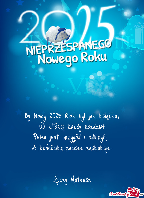 By Nowy 2025 Rok był jak książka