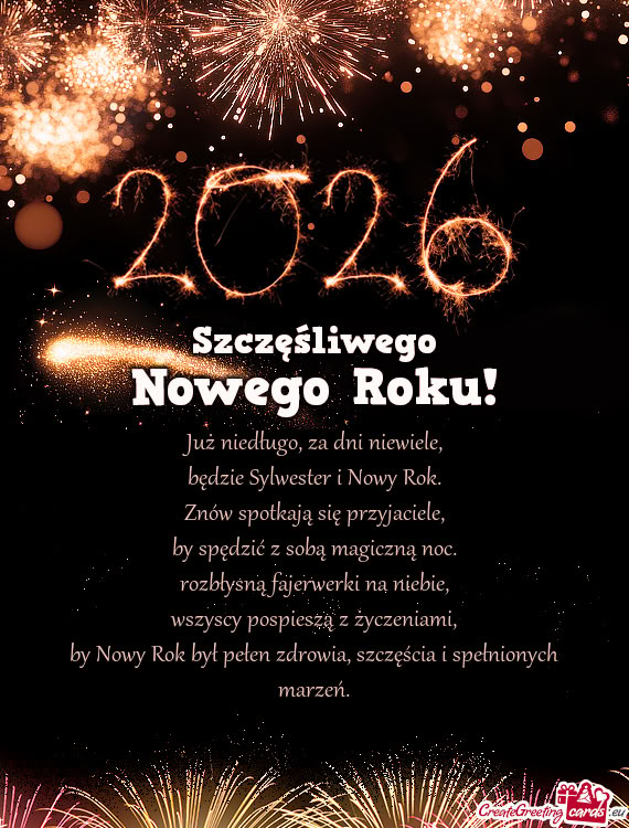 By Nowy Rok był pełen zdrowia