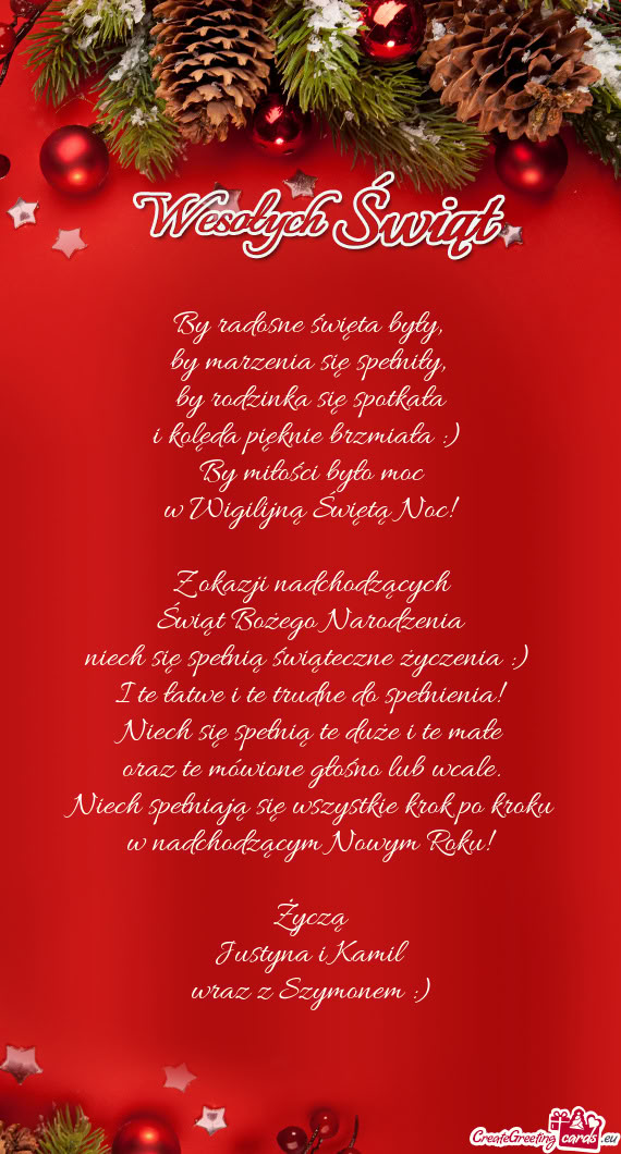 By rodzinka się spotkała