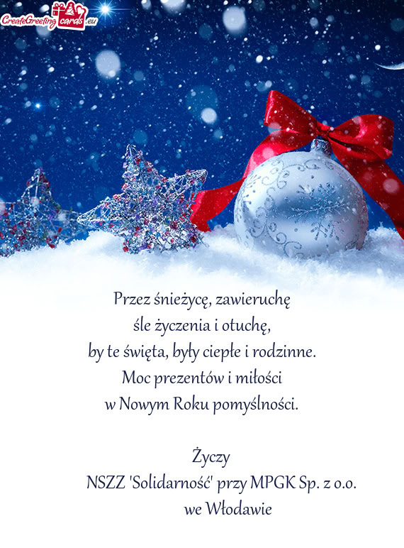 By te święta, były ciepłe i rodzinne