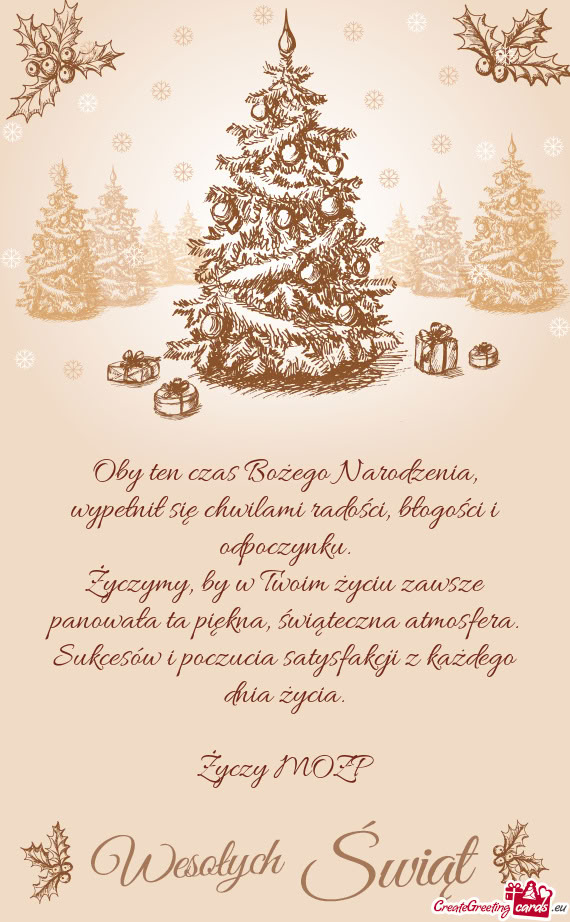 By w Twoim życiu zawsze panowała ta piękna