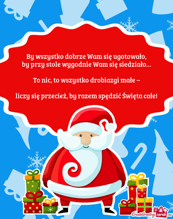 By wszystko dobrze Wam się ugotowało