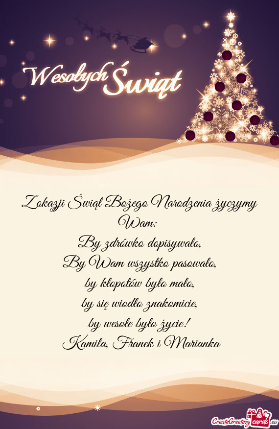 By zdrówko dopisywało