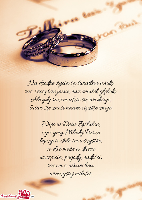 By życie dało im wszystko