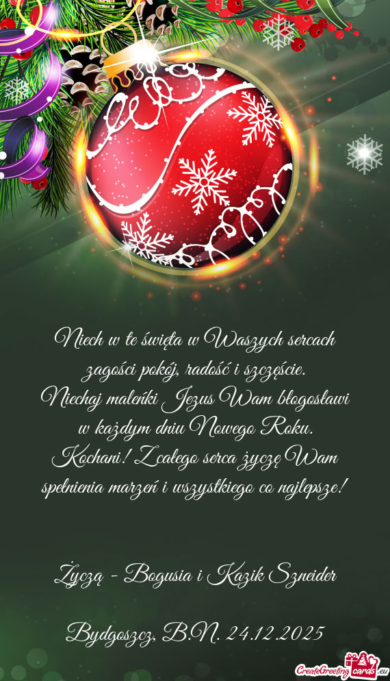 Bydgoszcz, B.N. 24.12.2025