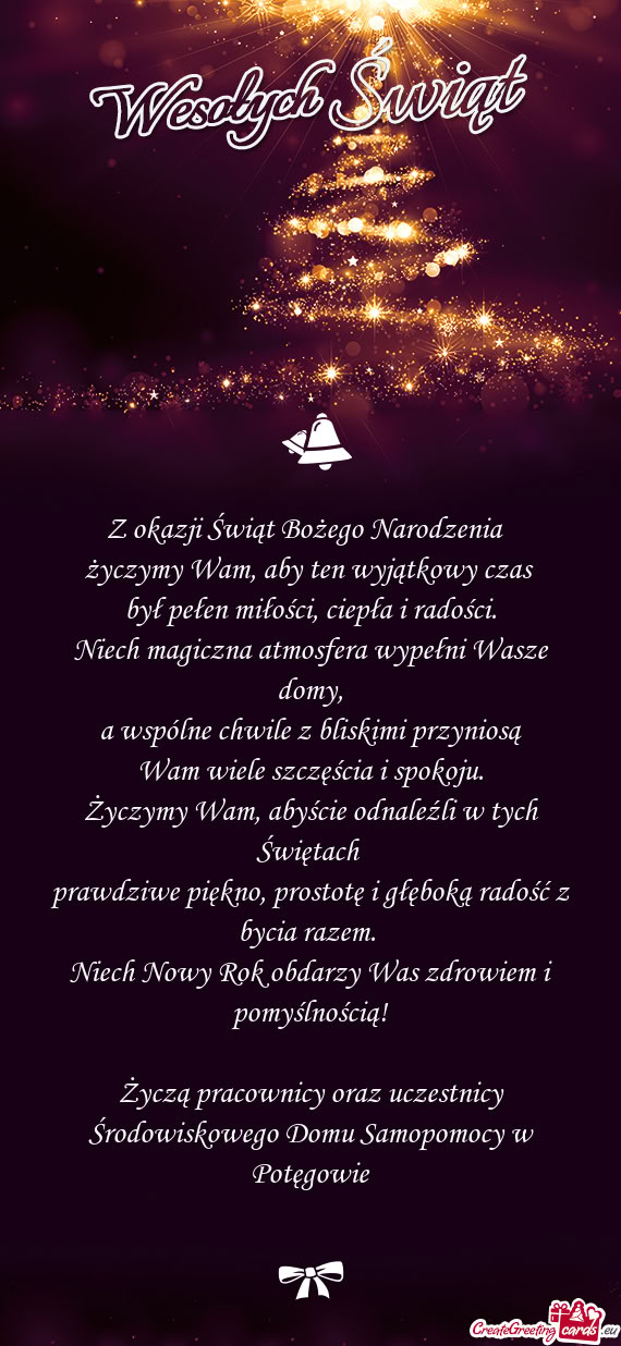 Był pełen miłości, ciepła i radości