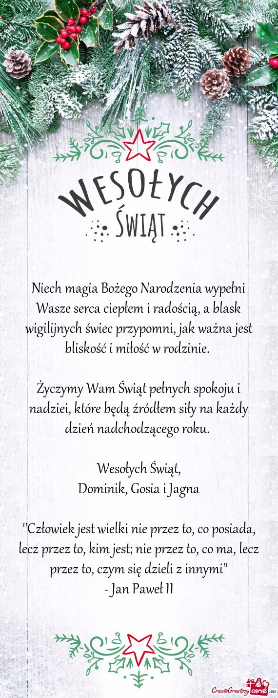 C przypomni, jak ważna jest bliskość i miłość w rodzinie