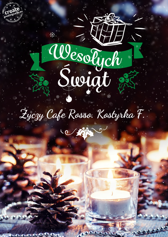 Cafe Rosso. Kostyrka F.