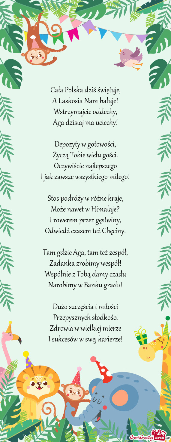 Cała Polska dziś świętuje