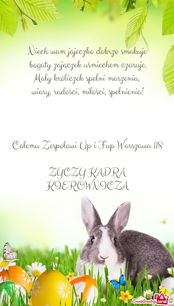 Całemu Zespołowi Up i Fup Warszawa 118