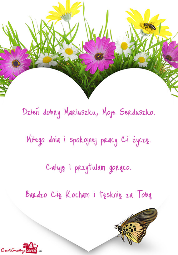 Całuję i przytulam gorąco