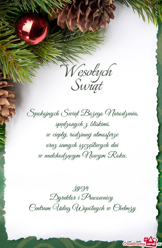 Centrum Usług Wspólnych w Chełmży