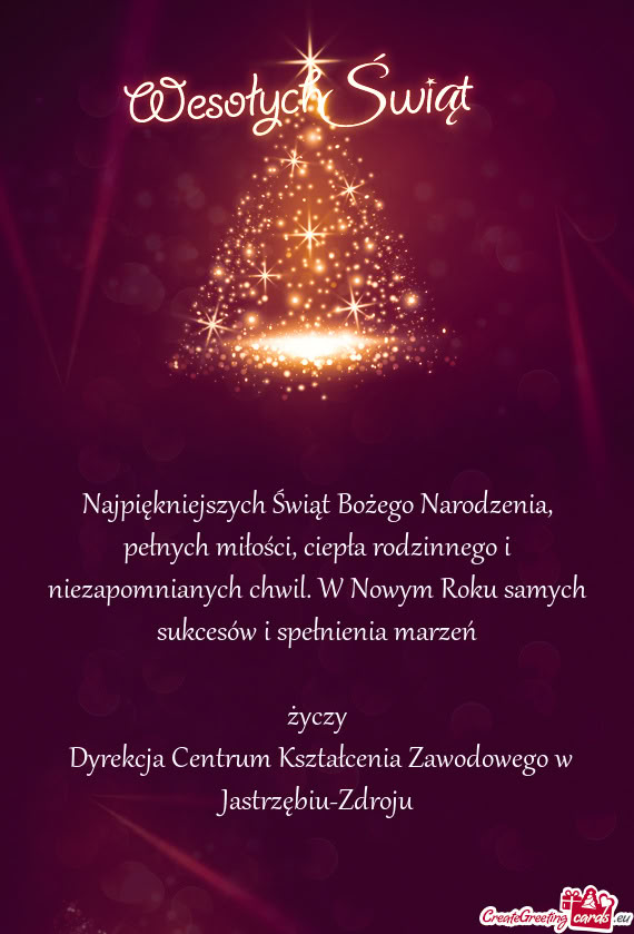 Ch chwil. W Nowym Roku samych sukcesów i spełnienia marzeń