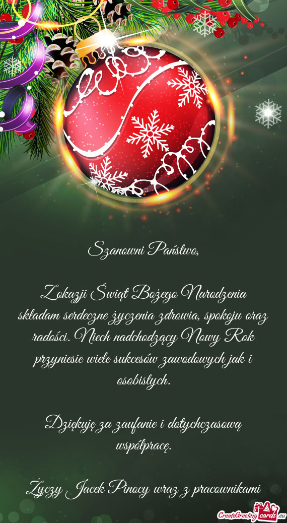 Ch nadchodzący Nowy Rok przyniesie wiele sukcesów zawodowych jak i osobistych