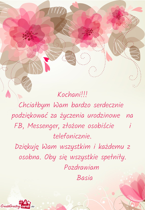 Chciałbym Wam bardzo serdecznie