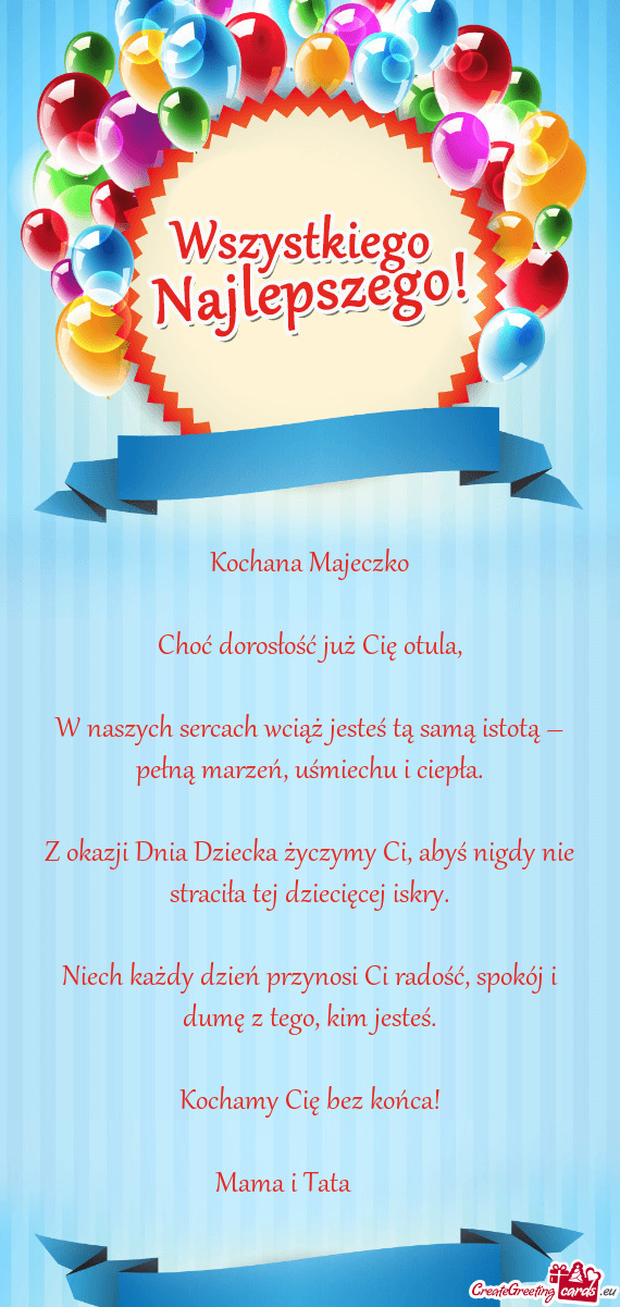 Choć dorosłość już Cię otula