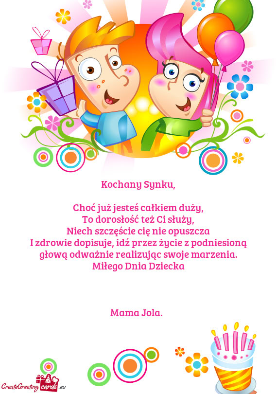 Choć już jesteś całkiem duży