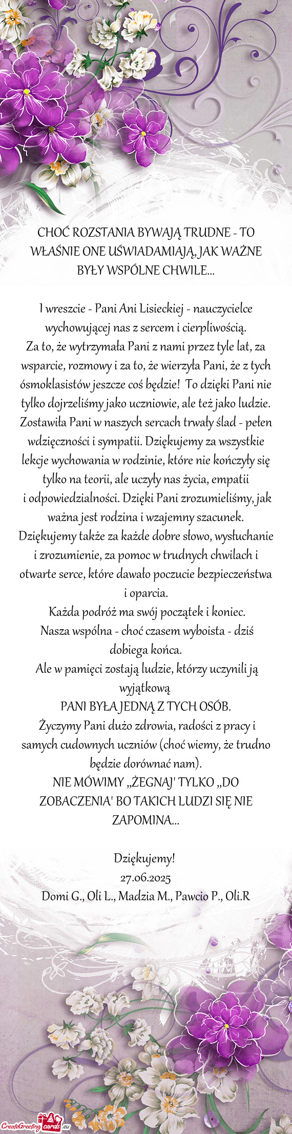 CHOĆ ROZSTANIA BYWAJĄ TRUDNE - TO WŁAŚNIE ONE UŚWIADAMIAJĄ, JAK WAŻNE BYŁY WSPÓLNE CHWILE