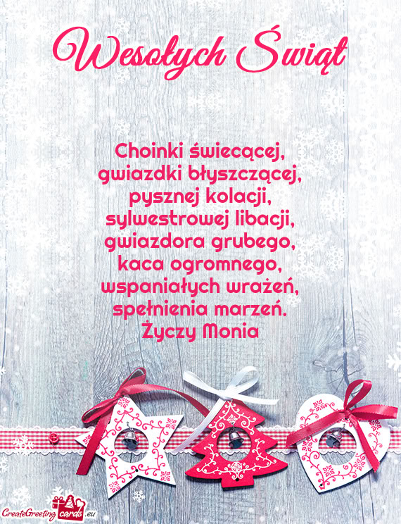 Choinki świecącej,  gwiazdki błyszczącej,  pysznej kolacji,  sylwestrowej