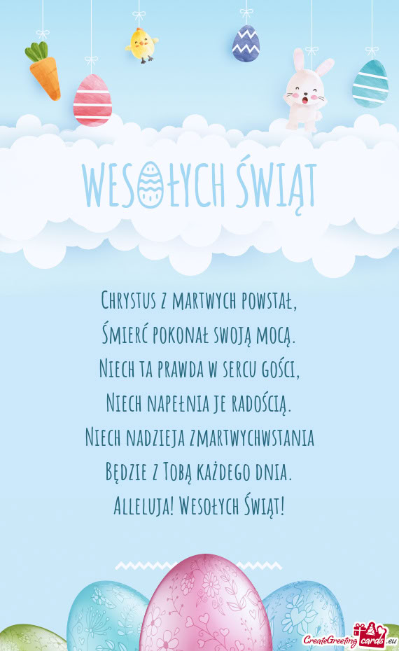 Chrystus z martwych powstał