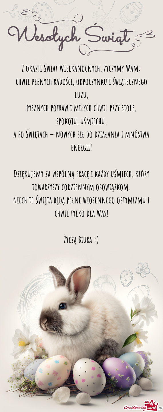 Chwil pełnych radości, odpoczynku i świątecznego luzu