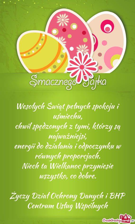 Chwil spędzonych z tymi, którzy są najważniejsi