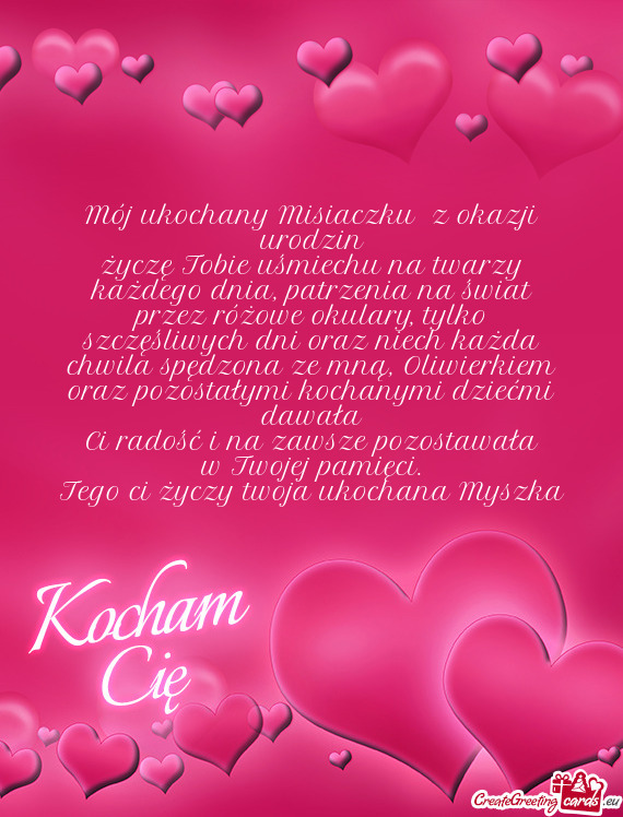 Chwila spędzona ze mną, Oliwierkiem oraz pozostałymi kochanymi dziećmi dawała