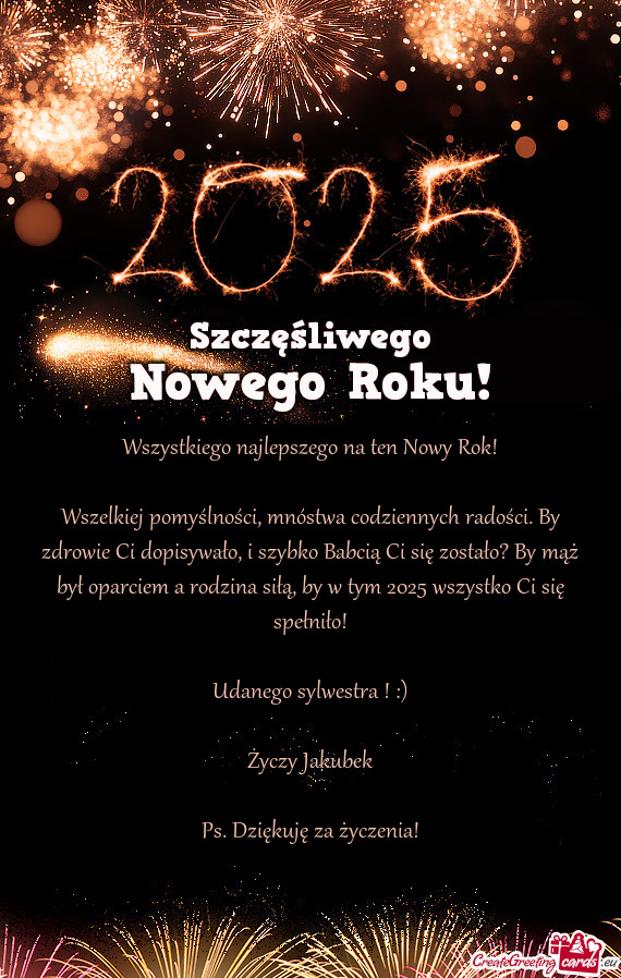 Ci się zostało? By mąż był oparciem a rodzina siłą, by w tym 2025 wszystko Ci się spełniło