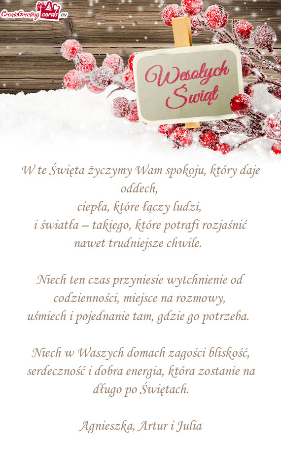 Ciepła, które łączy ludzi