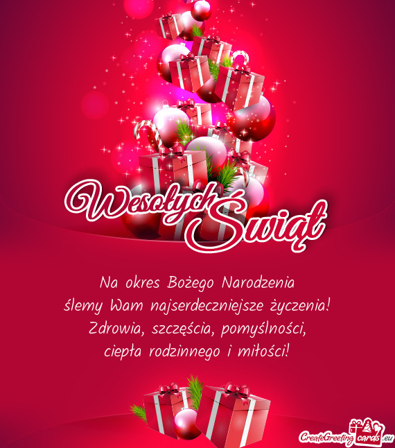 Ciepła rodzinnego i miłości