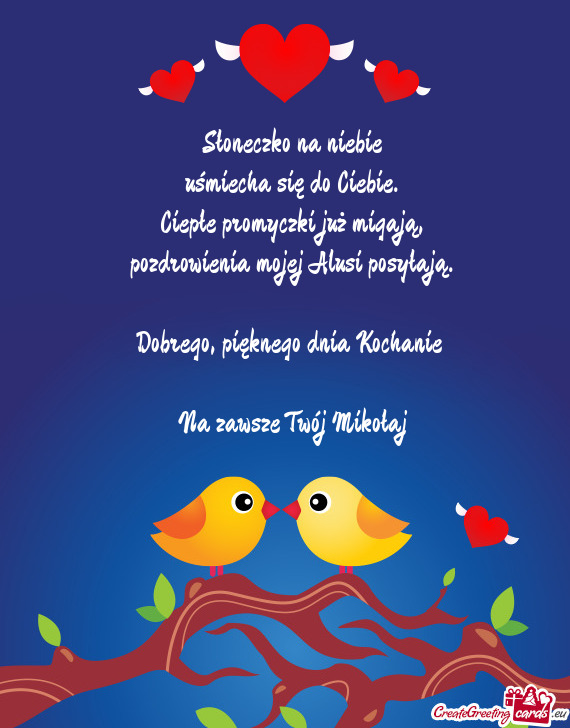 Ciepłe promyczki już migają