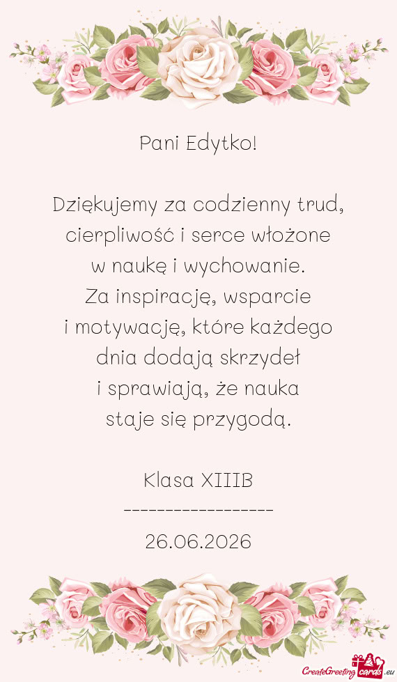 Cierpliwość i serce włożone