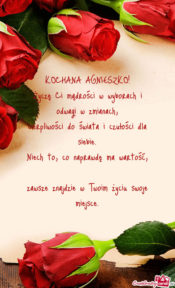 Cierpliwości do świata i czułości dla siebie