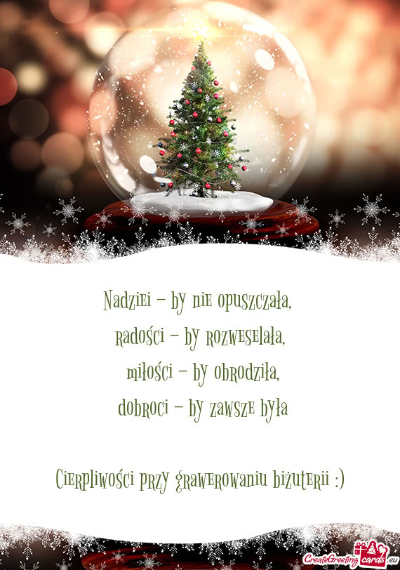 Cierpliwości przy grawerowaniu biżuterii :)