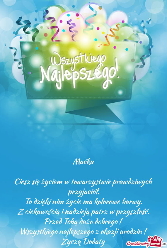 Ciesz się życiem w towarzystwie prawdziwych przyjaciół